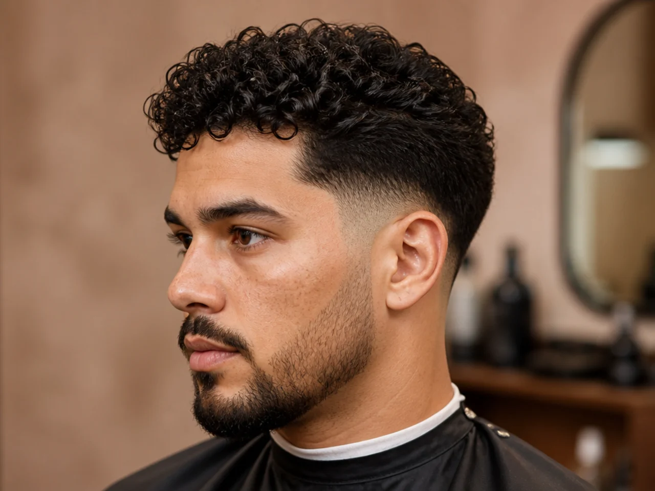 How to ask your barber for a medium length haircut with a fade