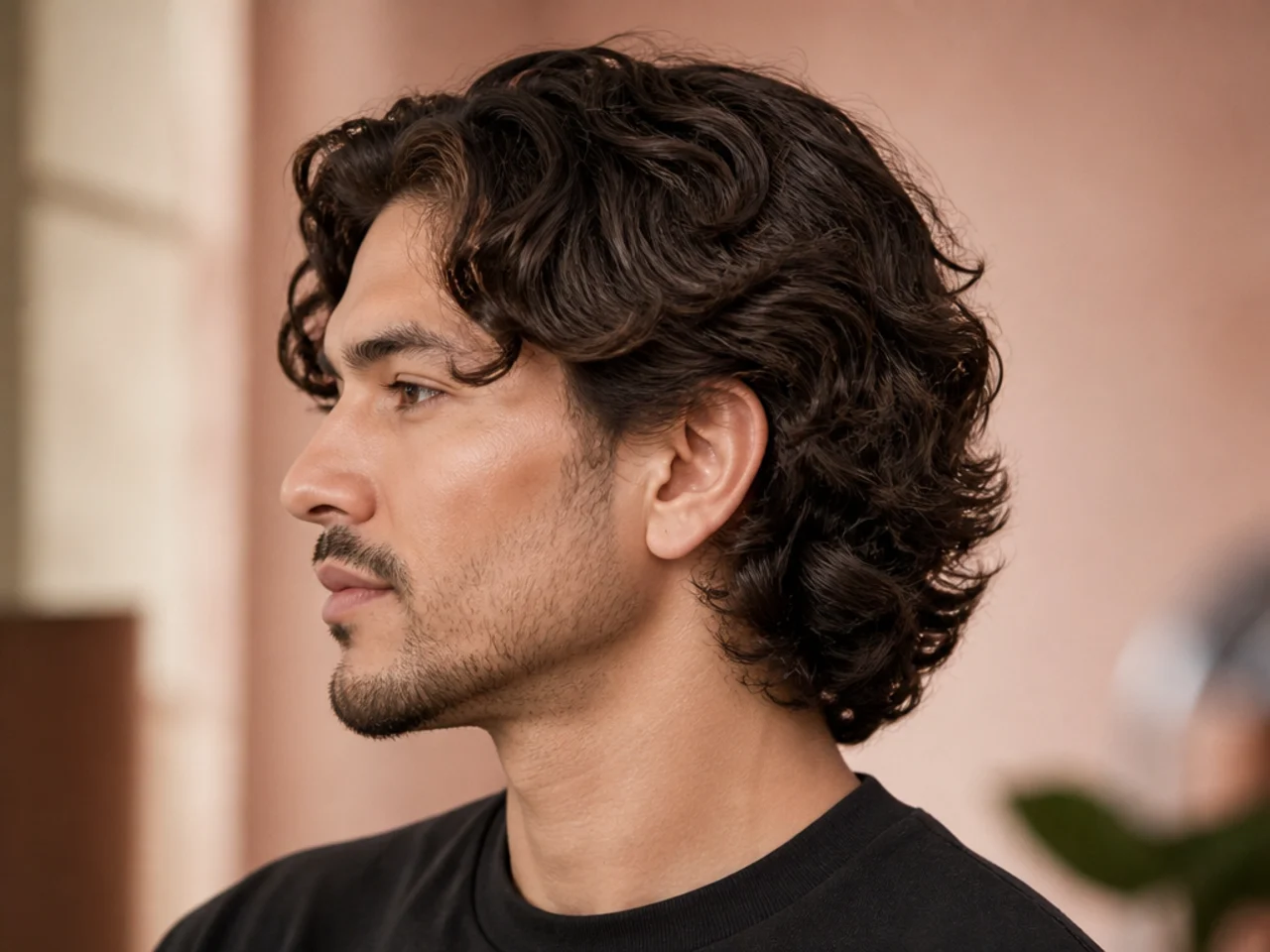 Does wavy hair need a fade for a medium length cut