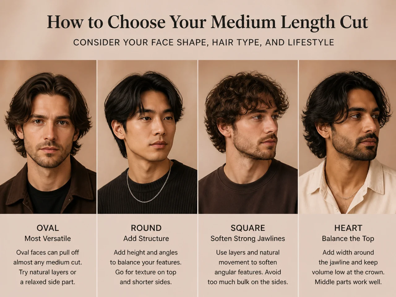 How to choose your medium length haircut