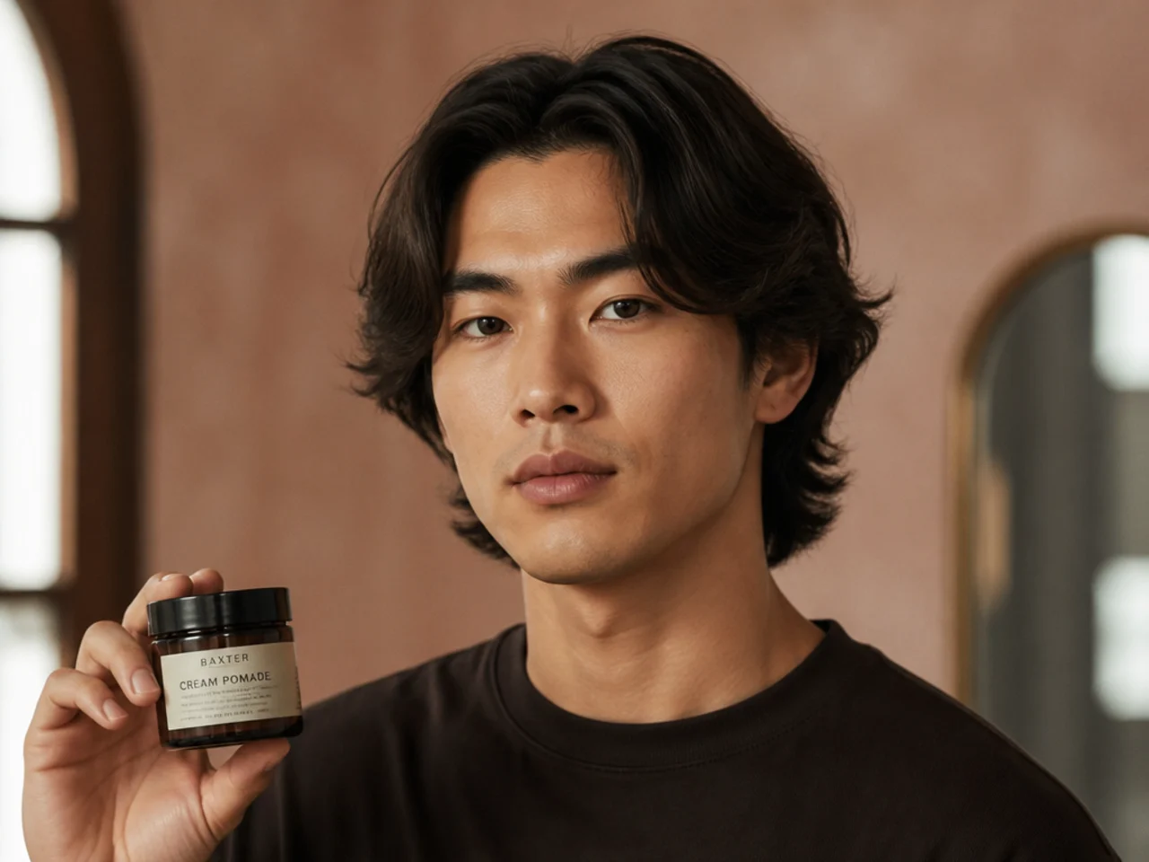 Best product for medium middle part styling