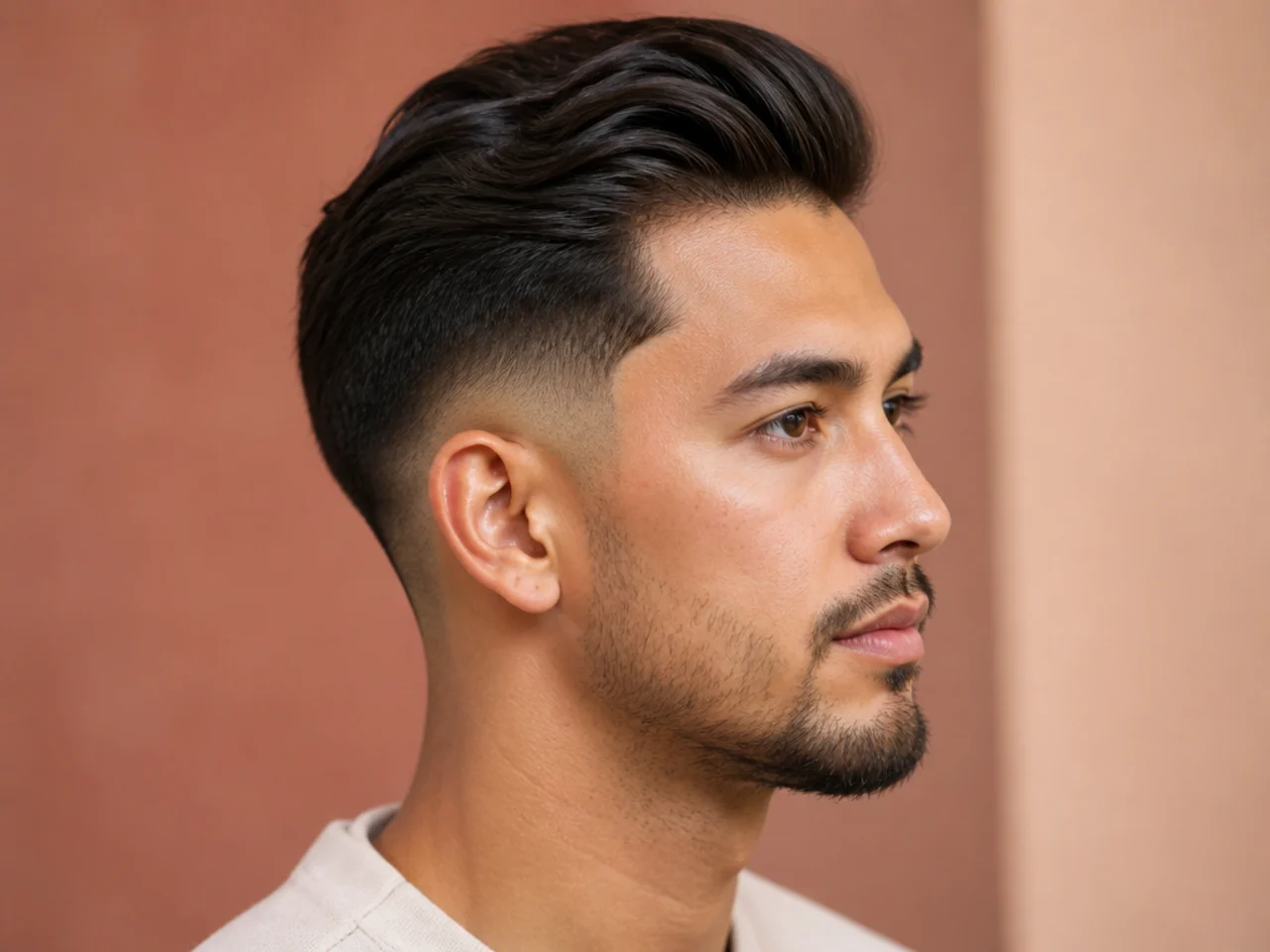 Brush Back Fade