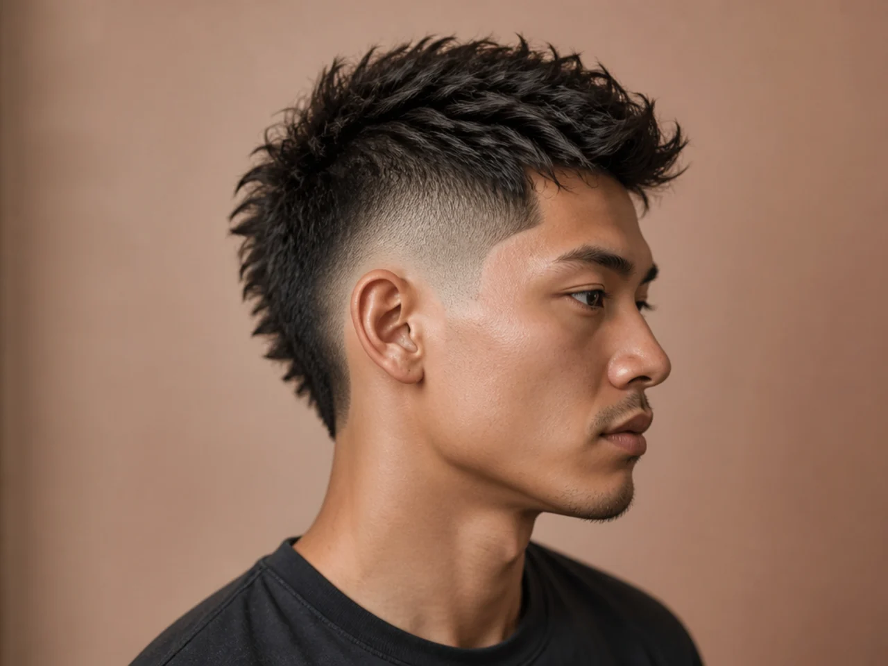Burst Fade Mohawk