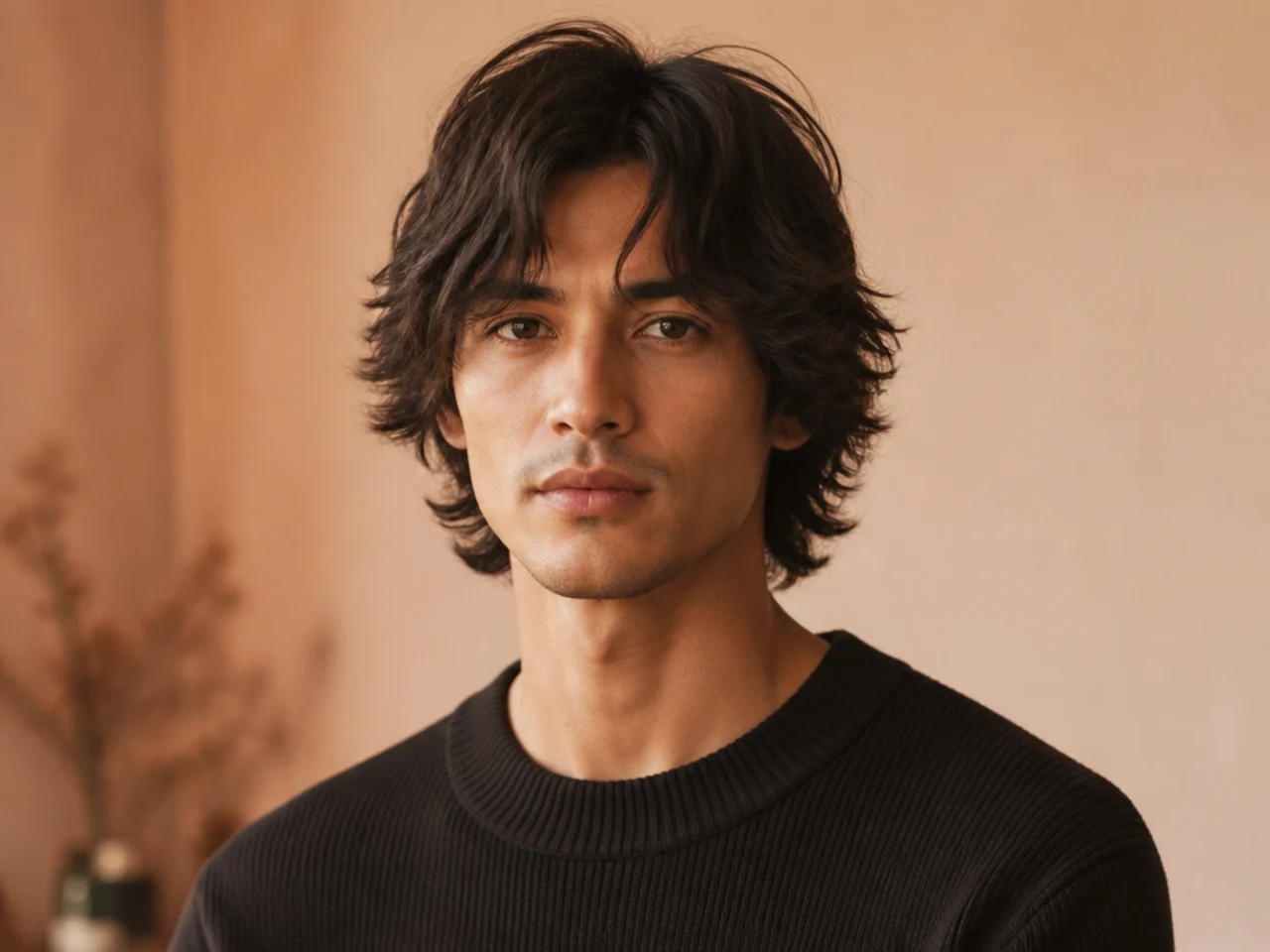 Medium Shaggy Hair