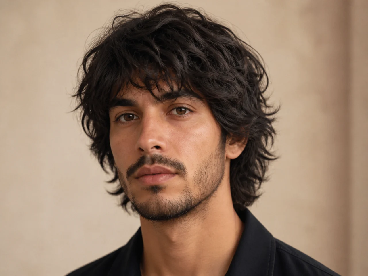 Medium Textured Shaggy Hair