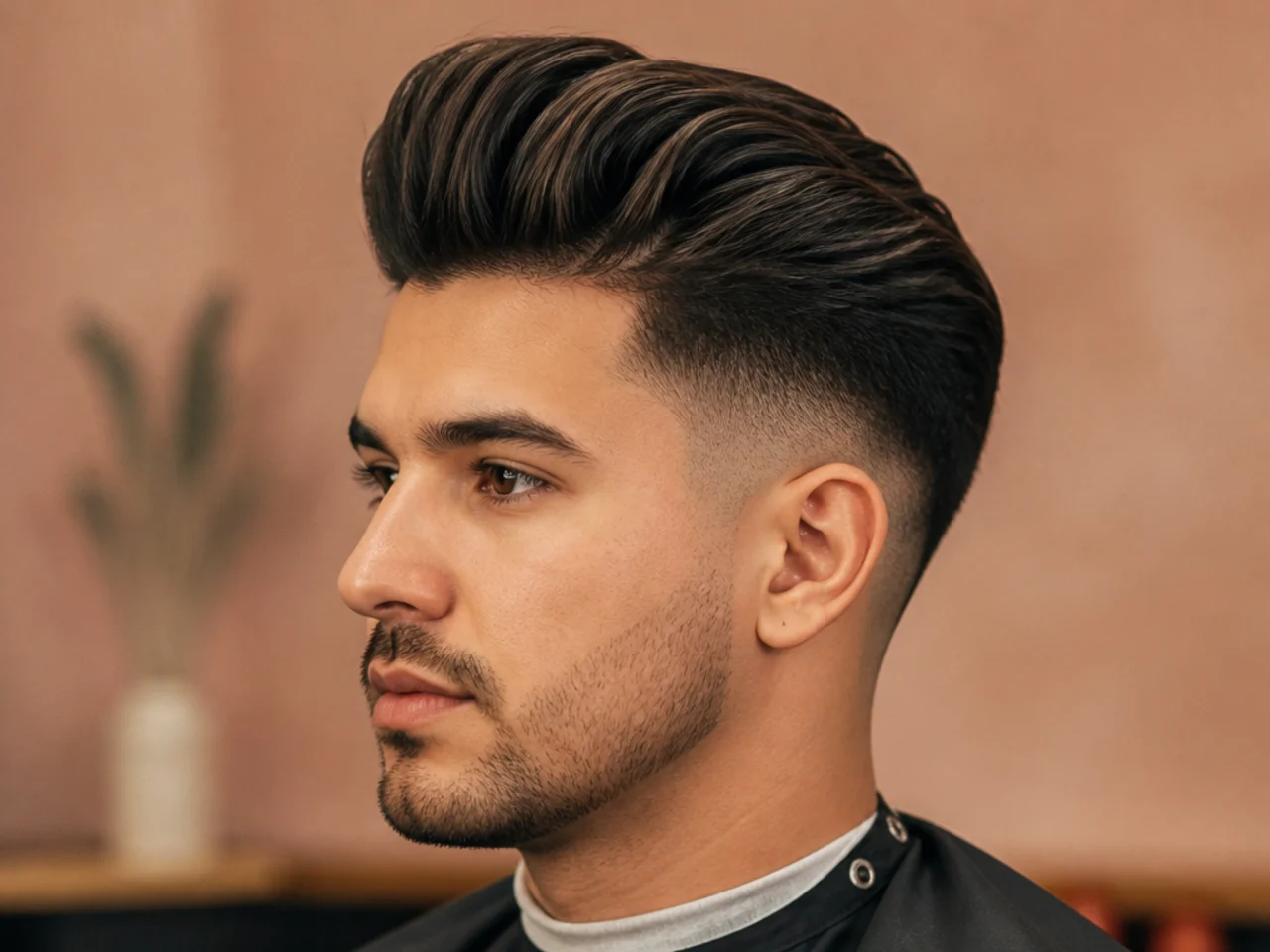 Modern Pompadour Fade