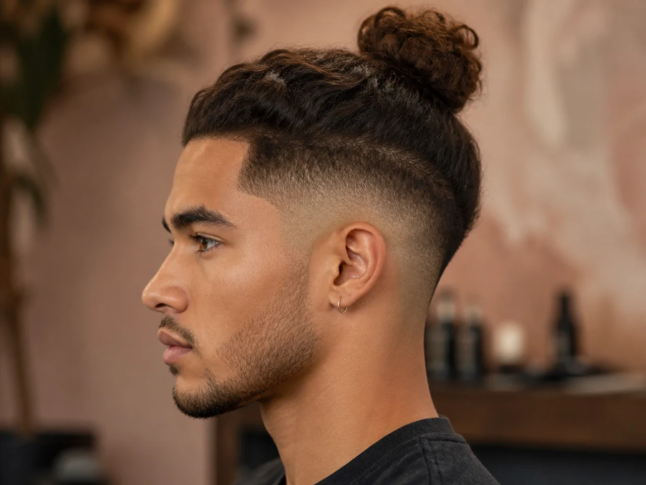 Top Knot Fade
