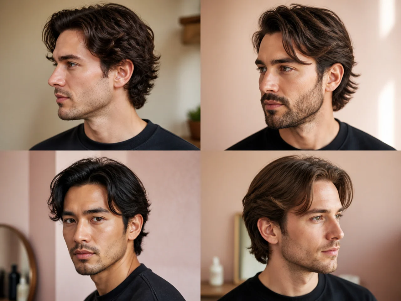 Medium length haircut styles for thinning hair