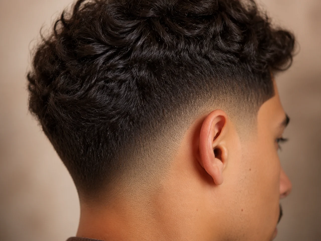 A blurry taper with no visible line