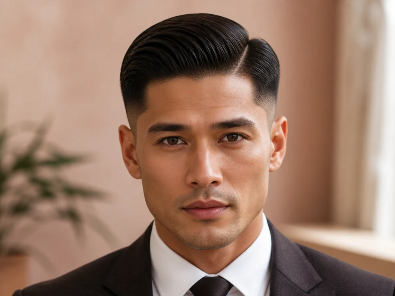 An executive contour haircut