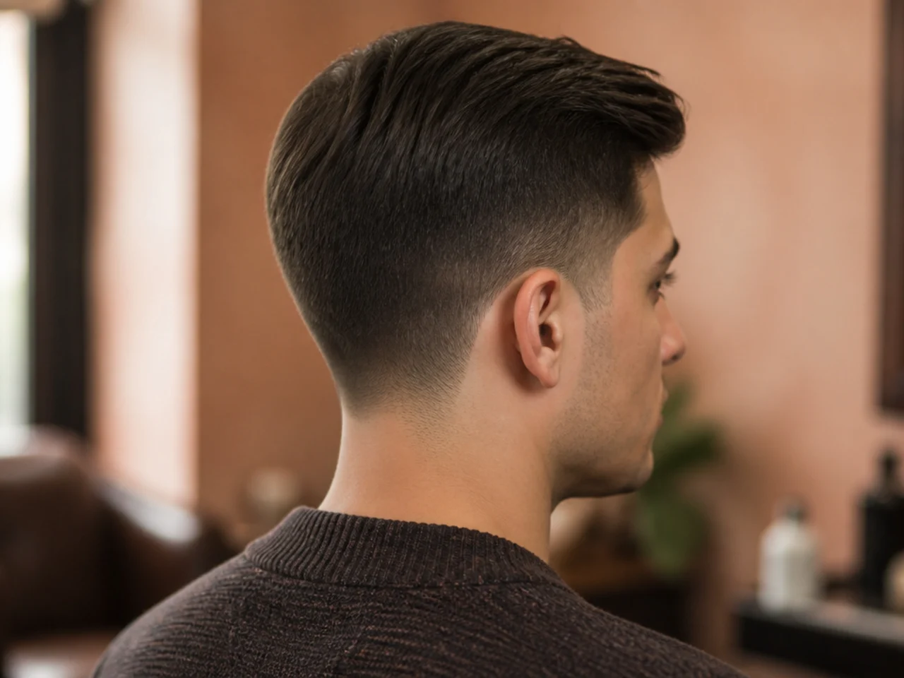 An ivy league haircut