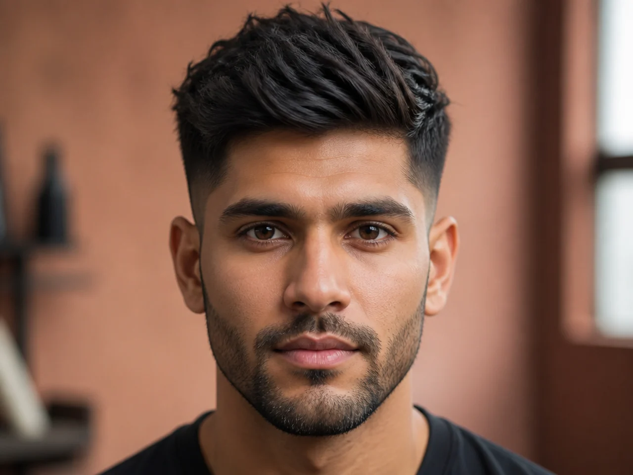 A front-facing photo hiding the structure of a cut