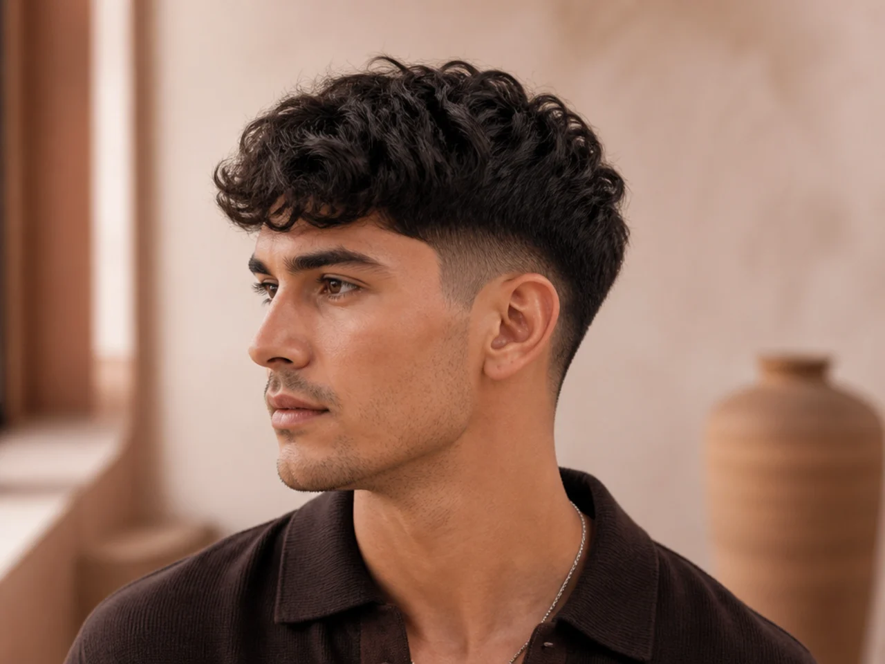 A blurry taper with no visible start