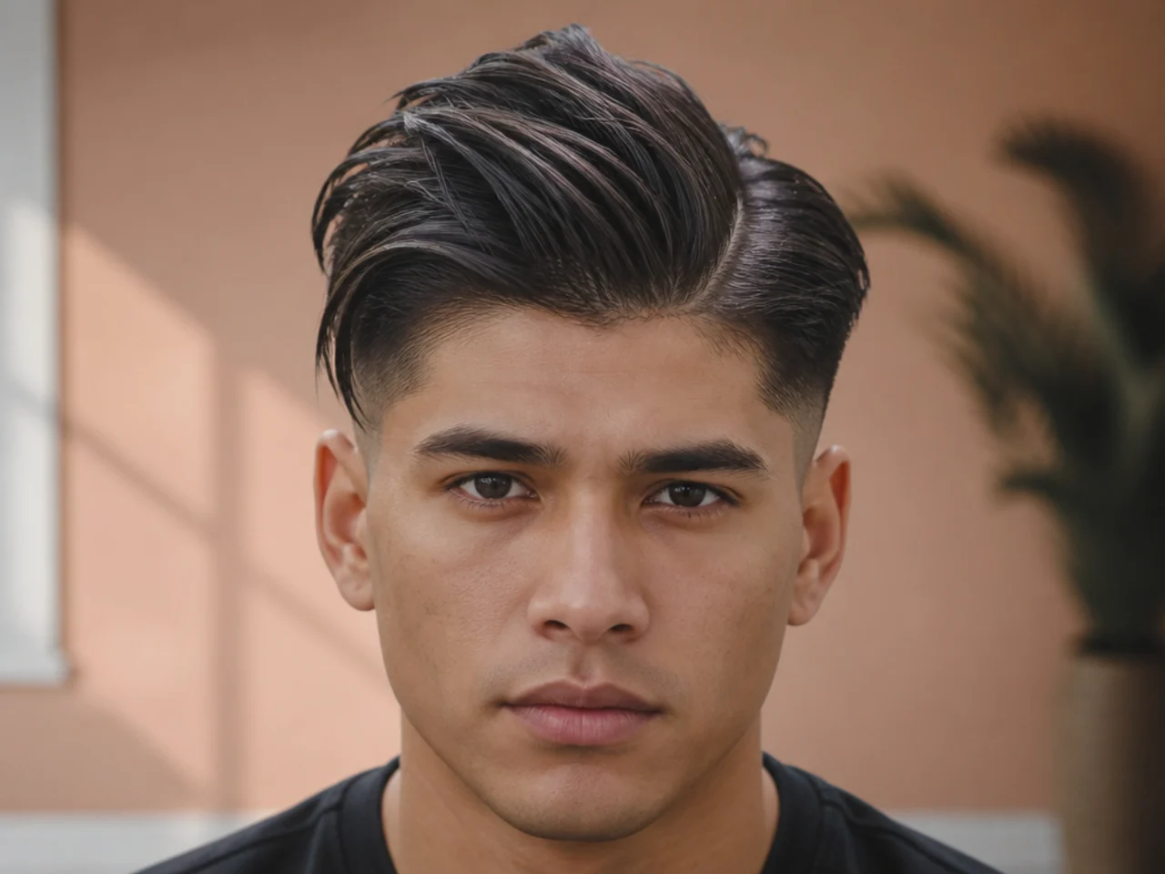 A haircut fighting its natural growth pattern