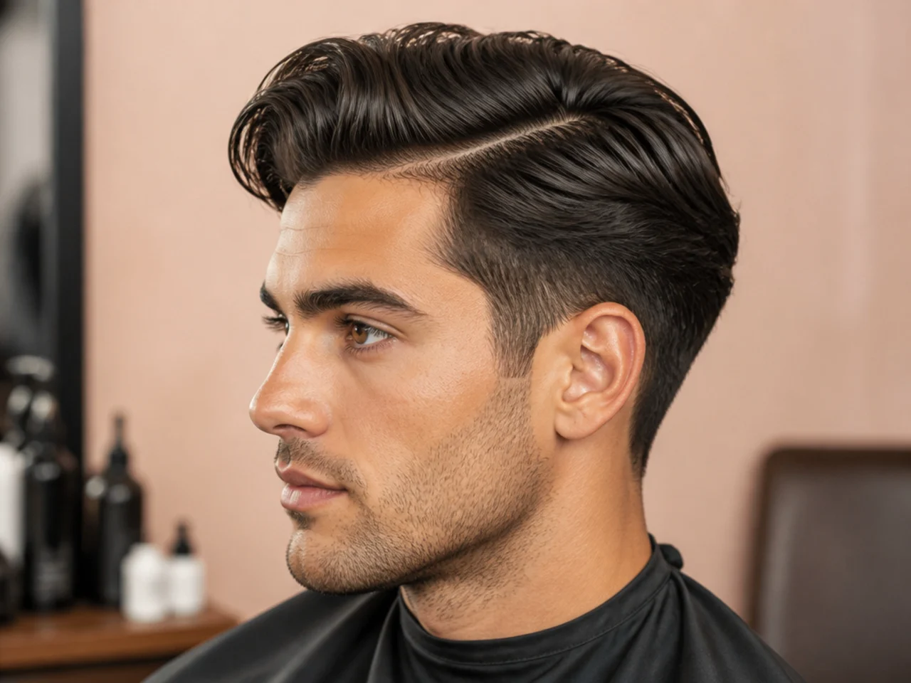 How to ask your barber for a side part haircut