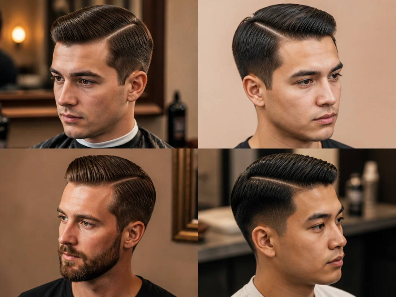 Why the side part never left the barbershop