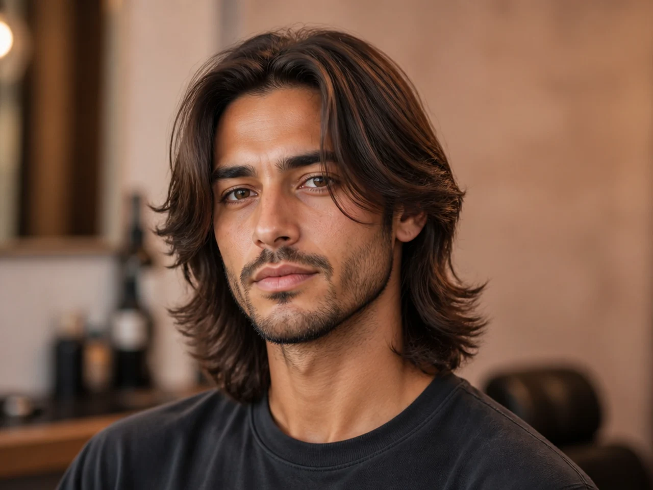 15 Middle Part Haircuts That Suit Any Face