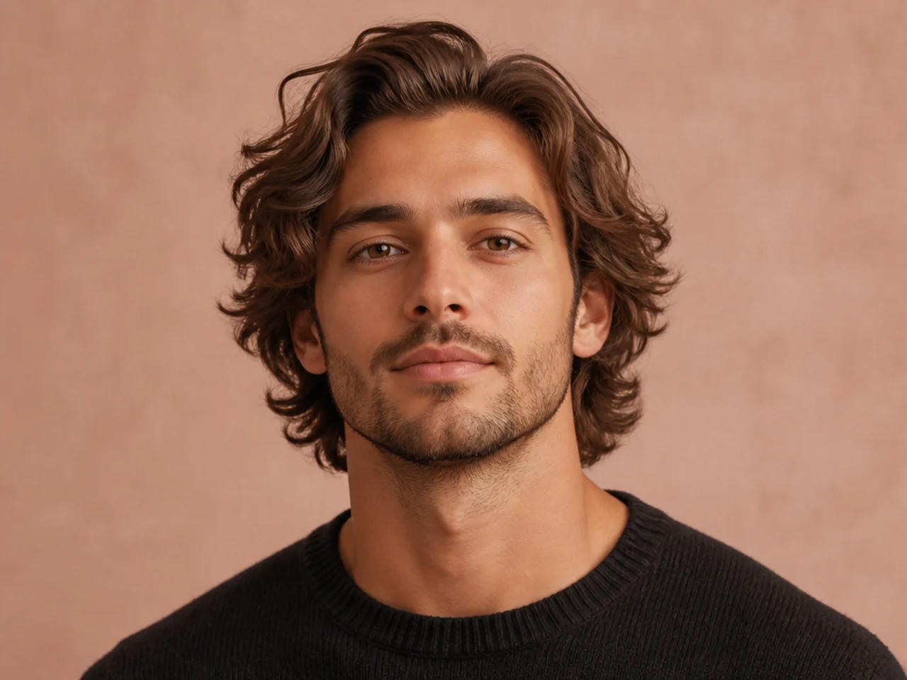 Wavy bro flow with natural wave swept back