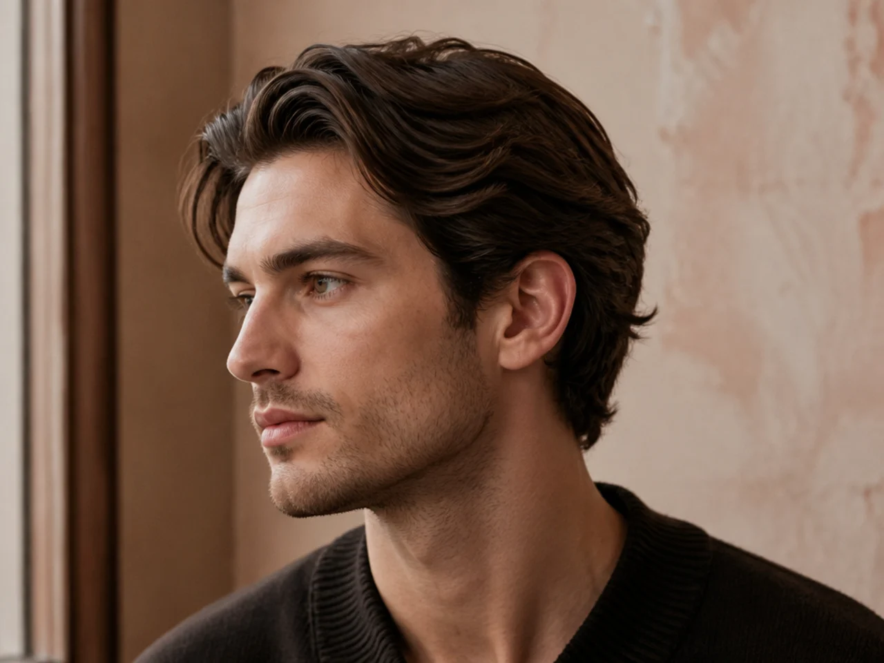 Classic and refined medium length haircuts for men