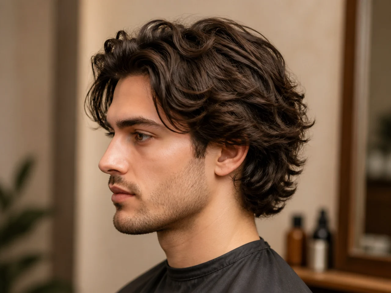 Styling and maintenance for medium length men's haircuts