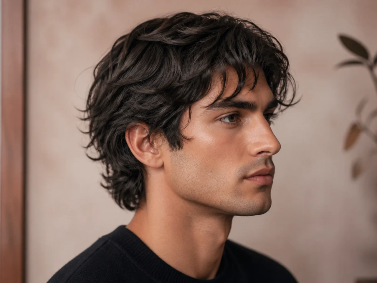 Textured and modern medium length haircuts for men