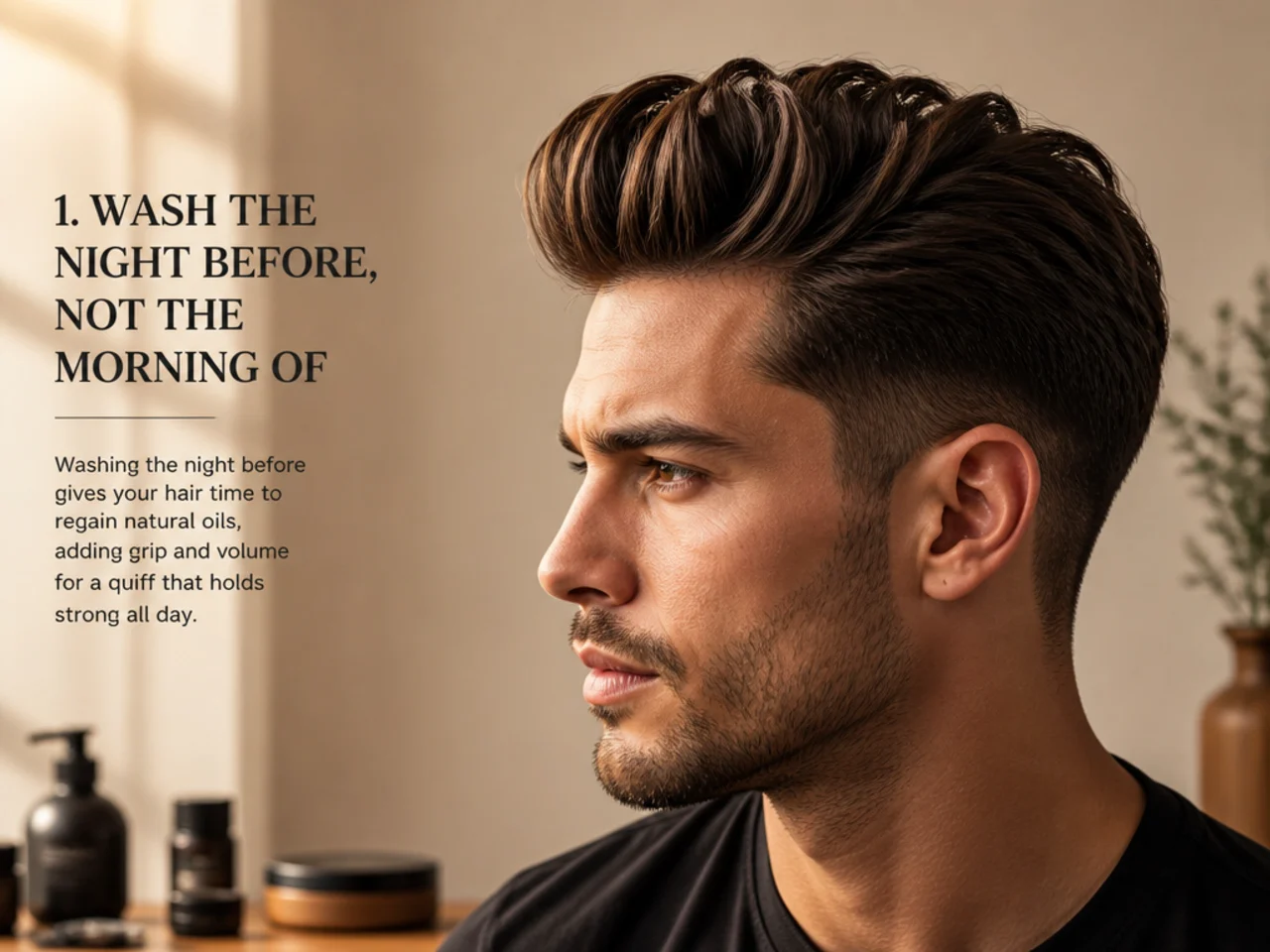7 Steps to Style a Quiff That Lasts All Day
