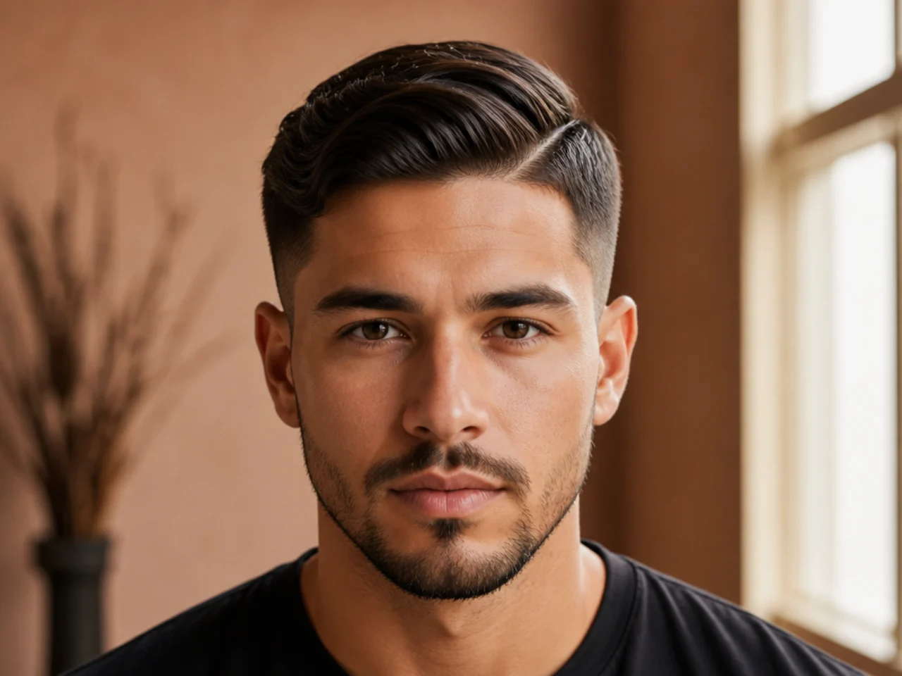 A saved haircut idea marked with a review date