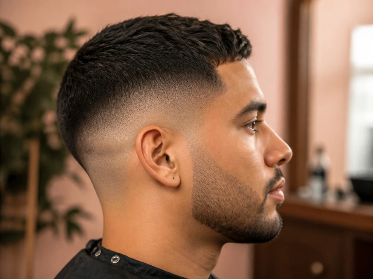 Short sides cut down from a number three to a number two