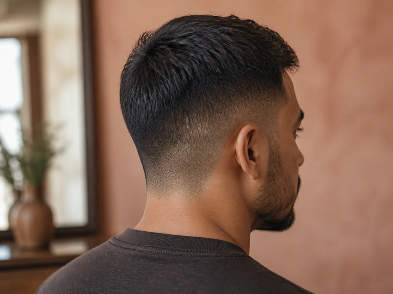 A short cut restyled forward with a matte finish
