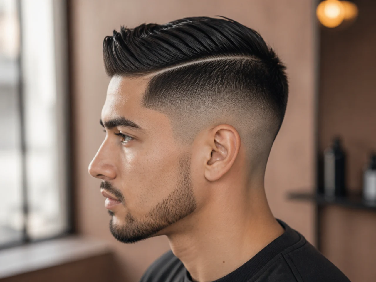 A hard part shaved along a natural parting line