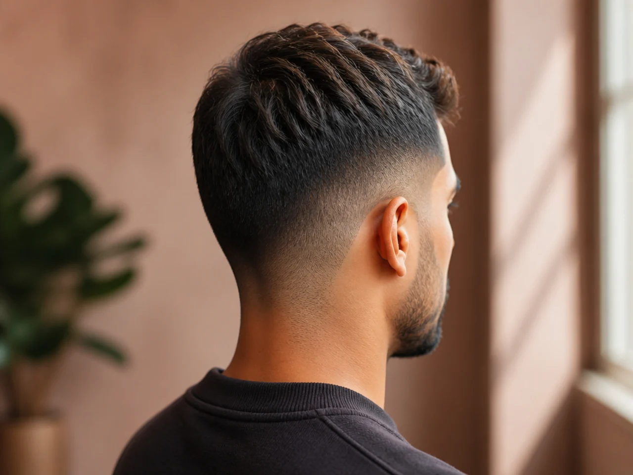 A shorter spring cut with a lighter top