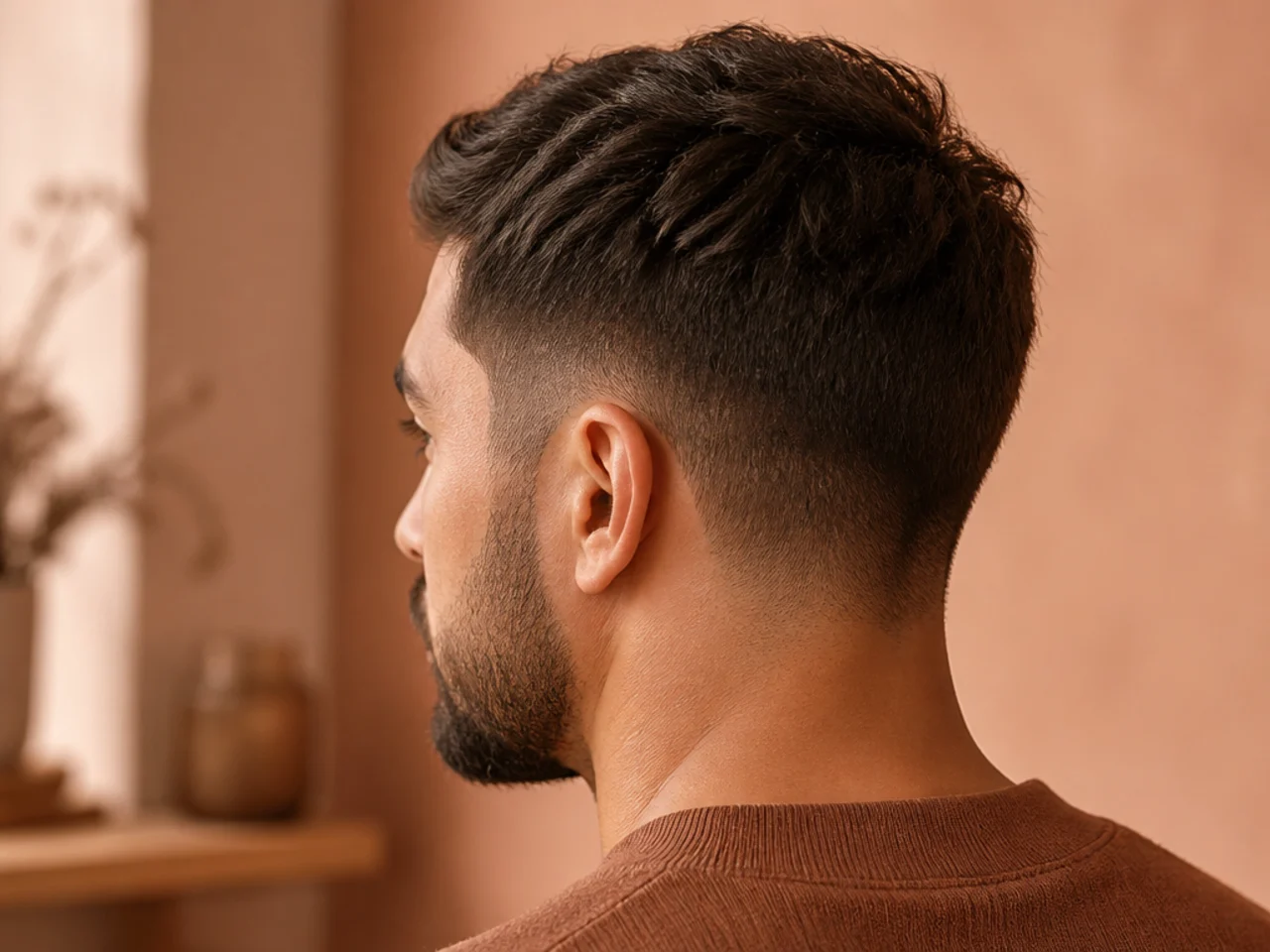 A short haircut four weeks after it was cut