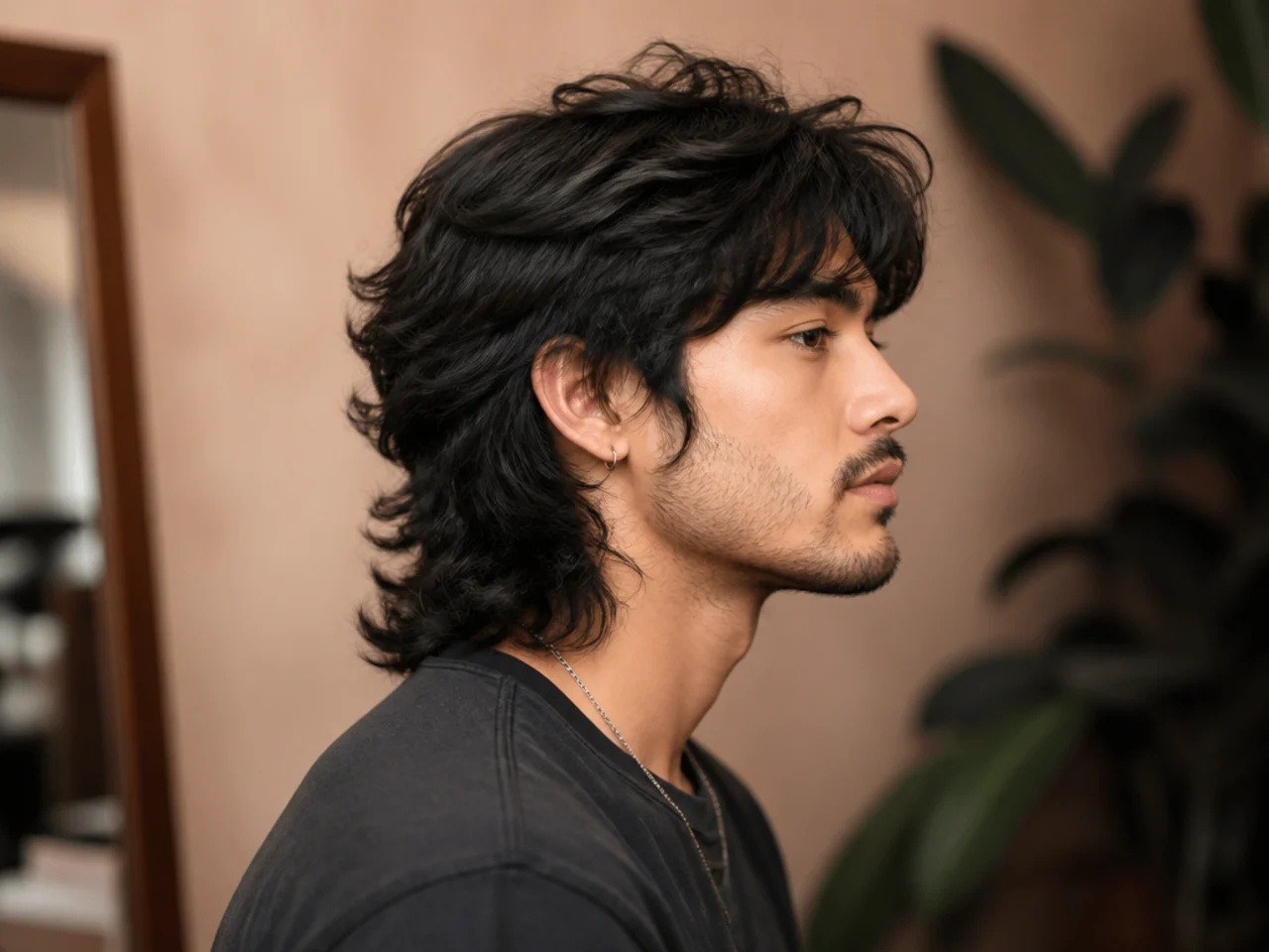 15. Thick Hair Wolf Cut
