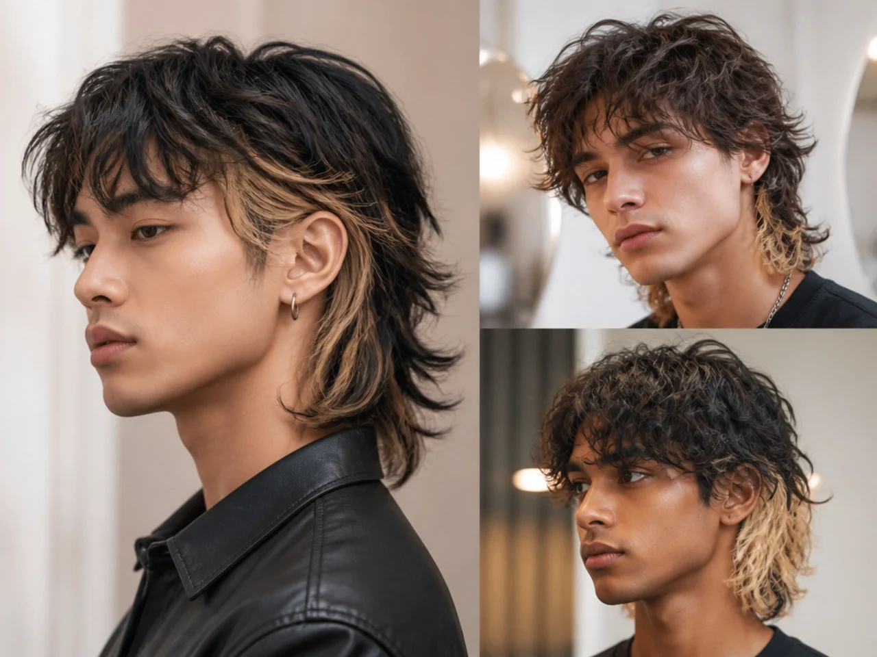 16. Two-Tone Wolf Cut