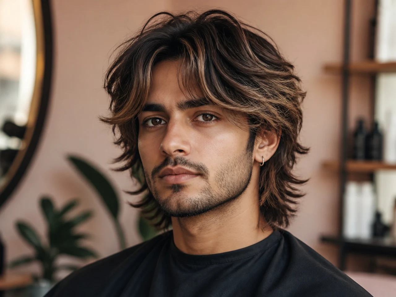 17. Highlighted Wolf Cut