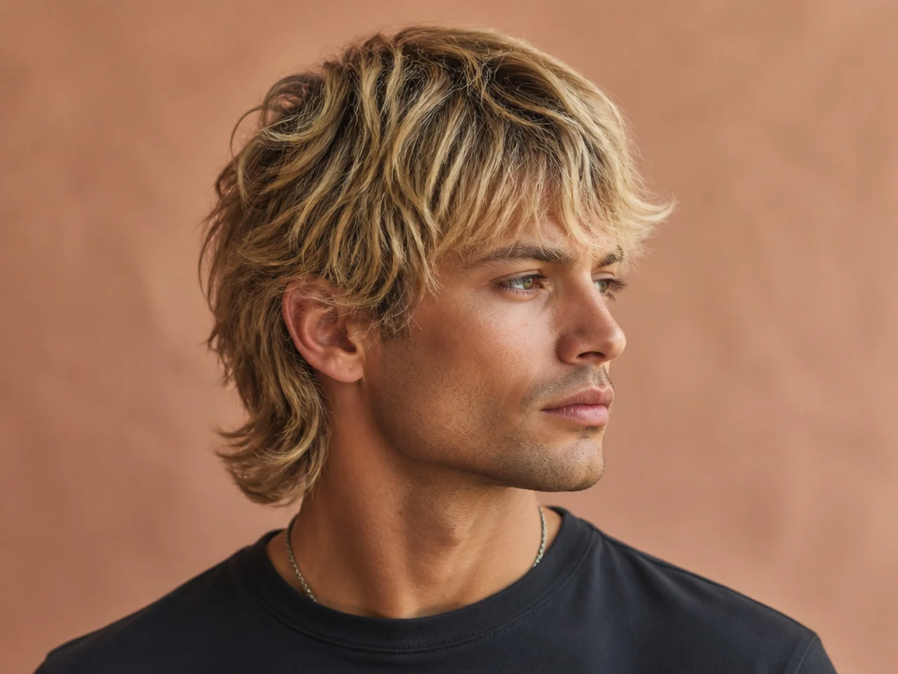 19. Blonde Wolf Cut