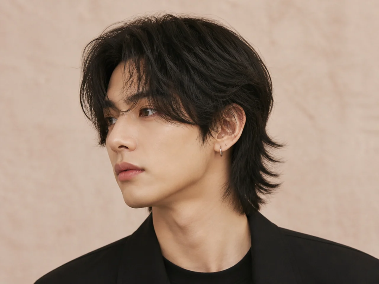 23. K-Pop Inspired Wolf Cut