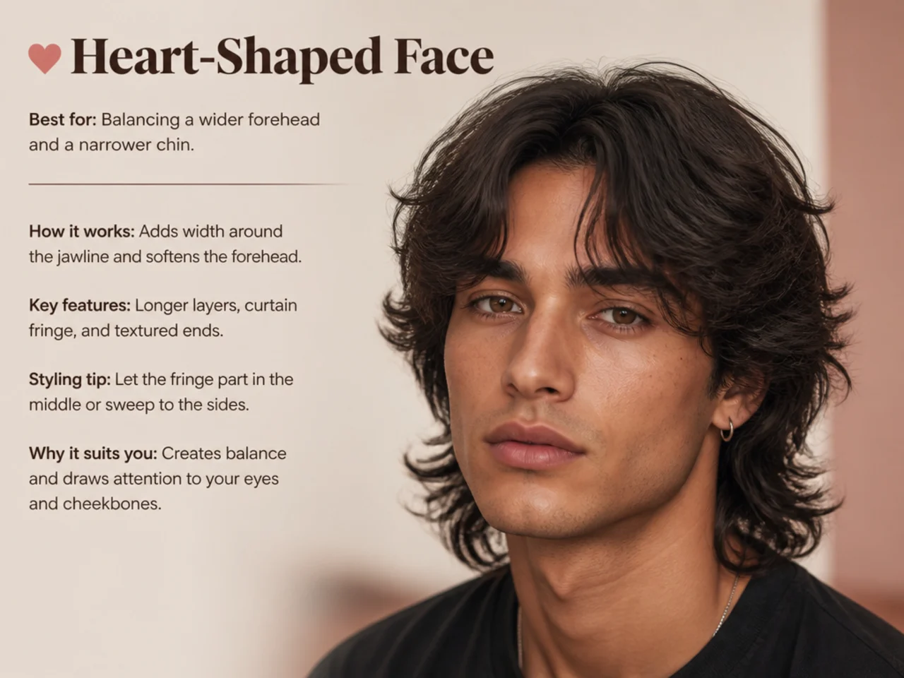 Heart-Shaped Face