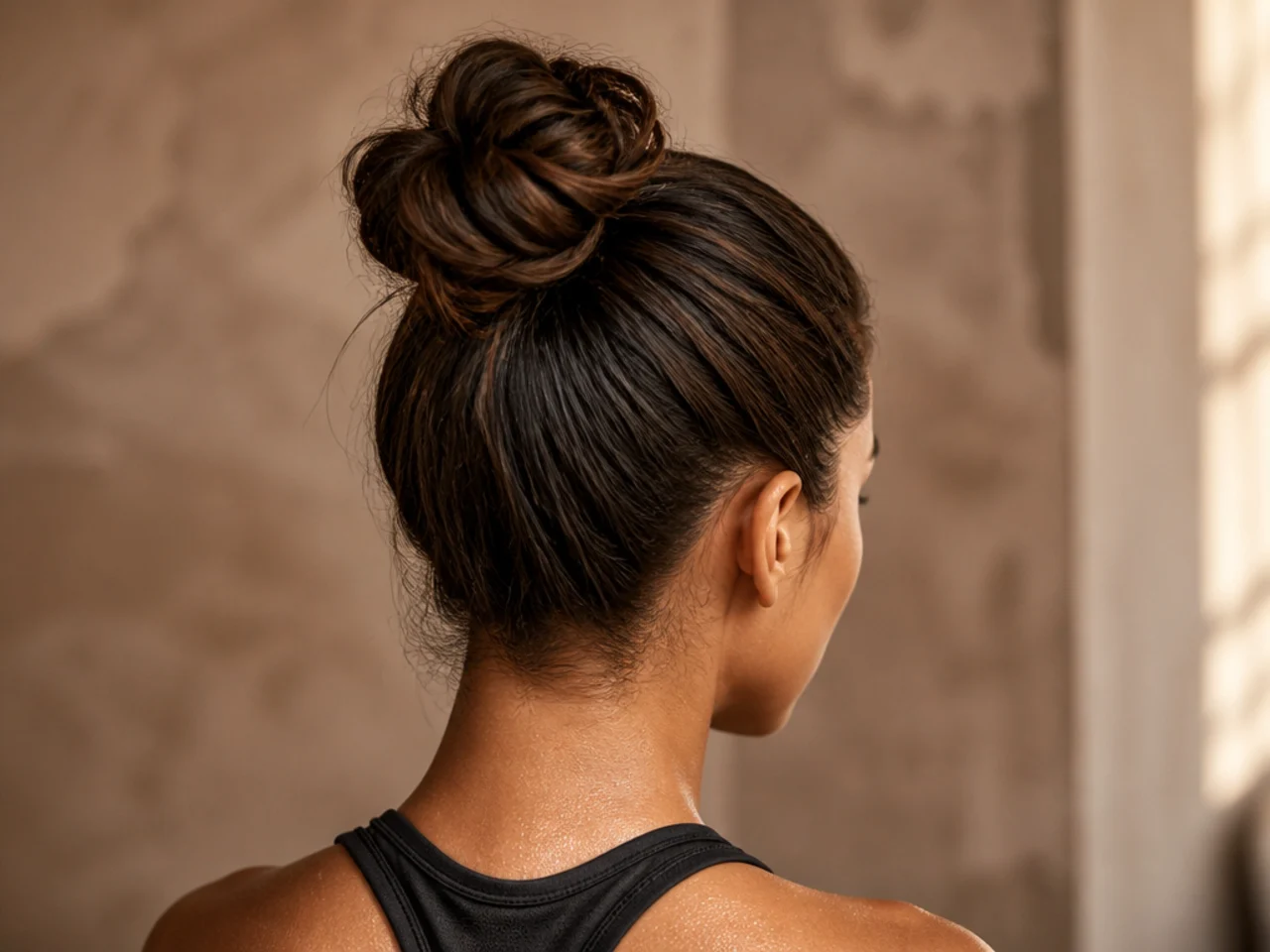 A secure bun for exercise