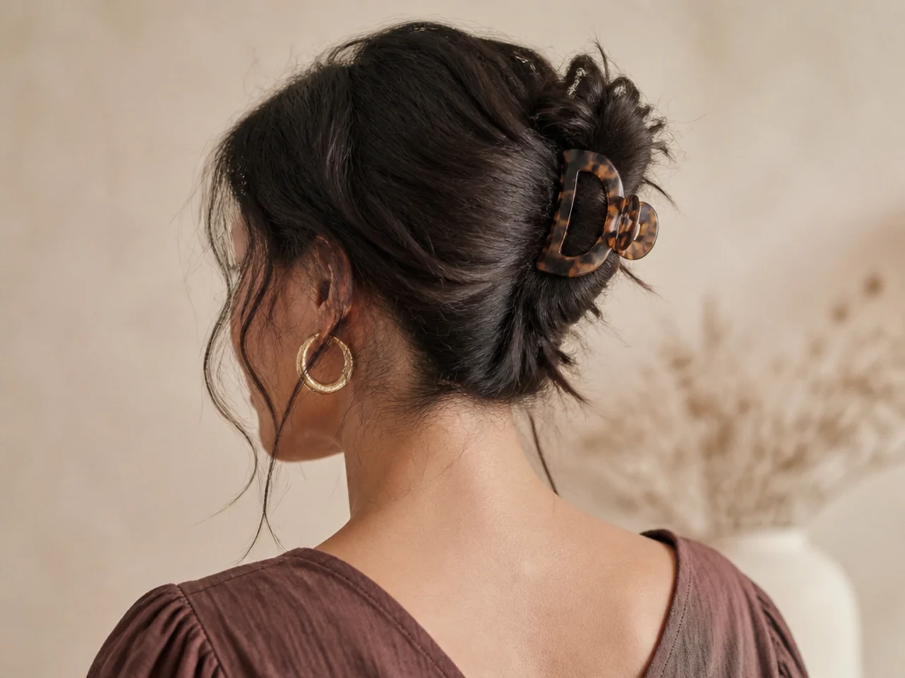 An asymmetric messy clipped style