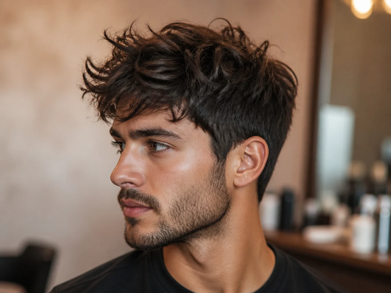 How to Get the Messy Hair Look Guys?