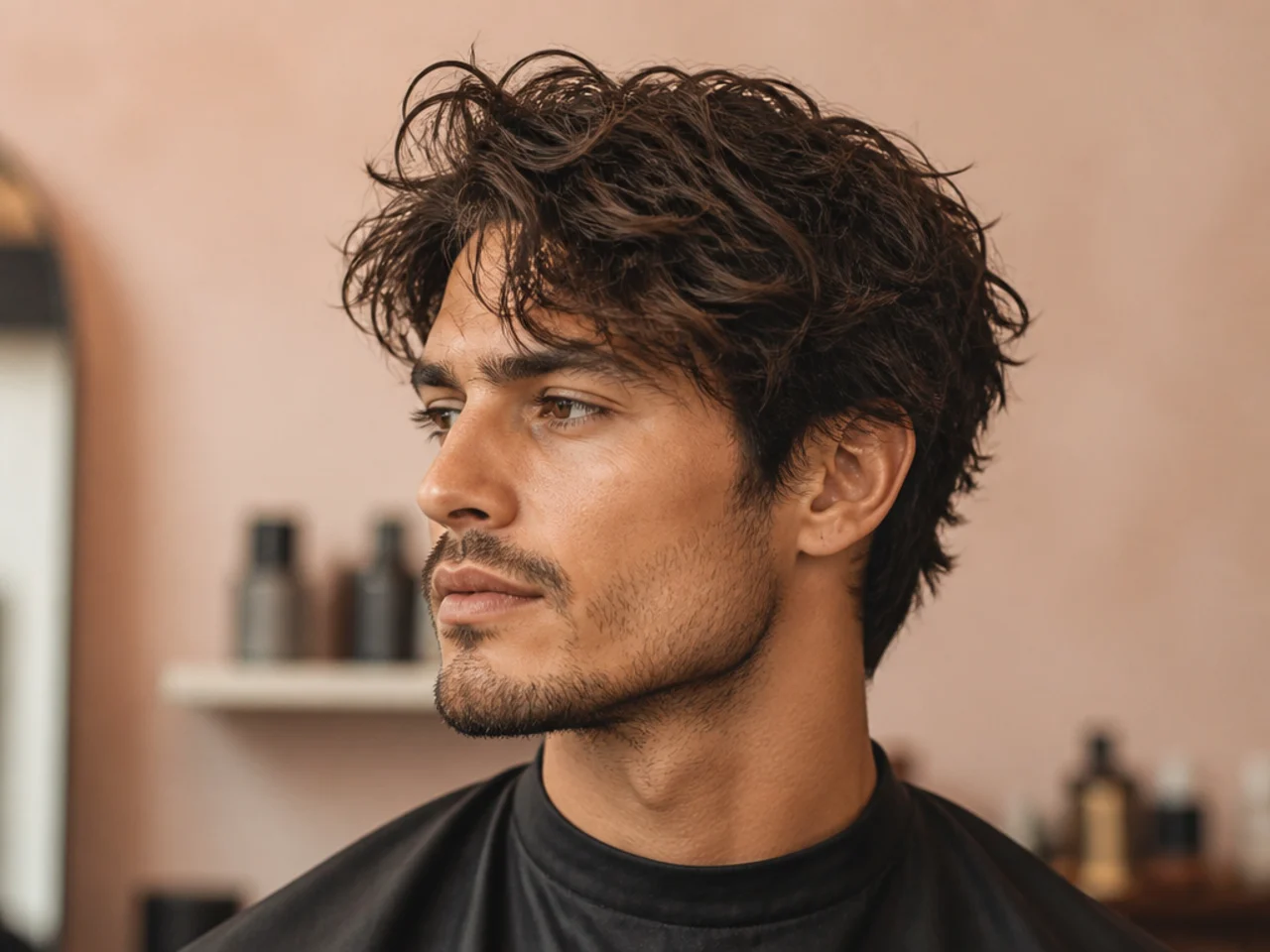 How To Style A Messy Men's Hairstyle