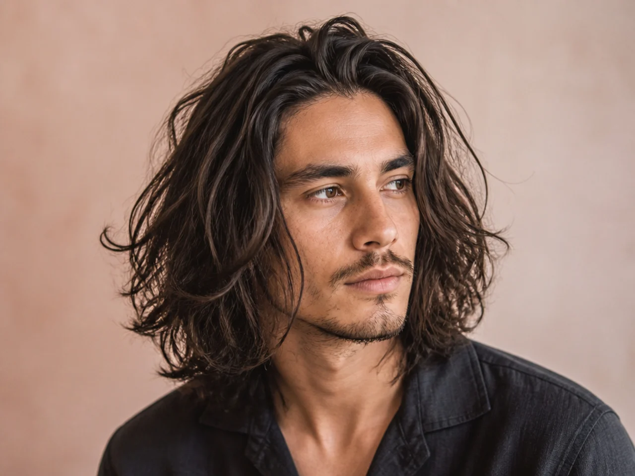 Messy Long Hair