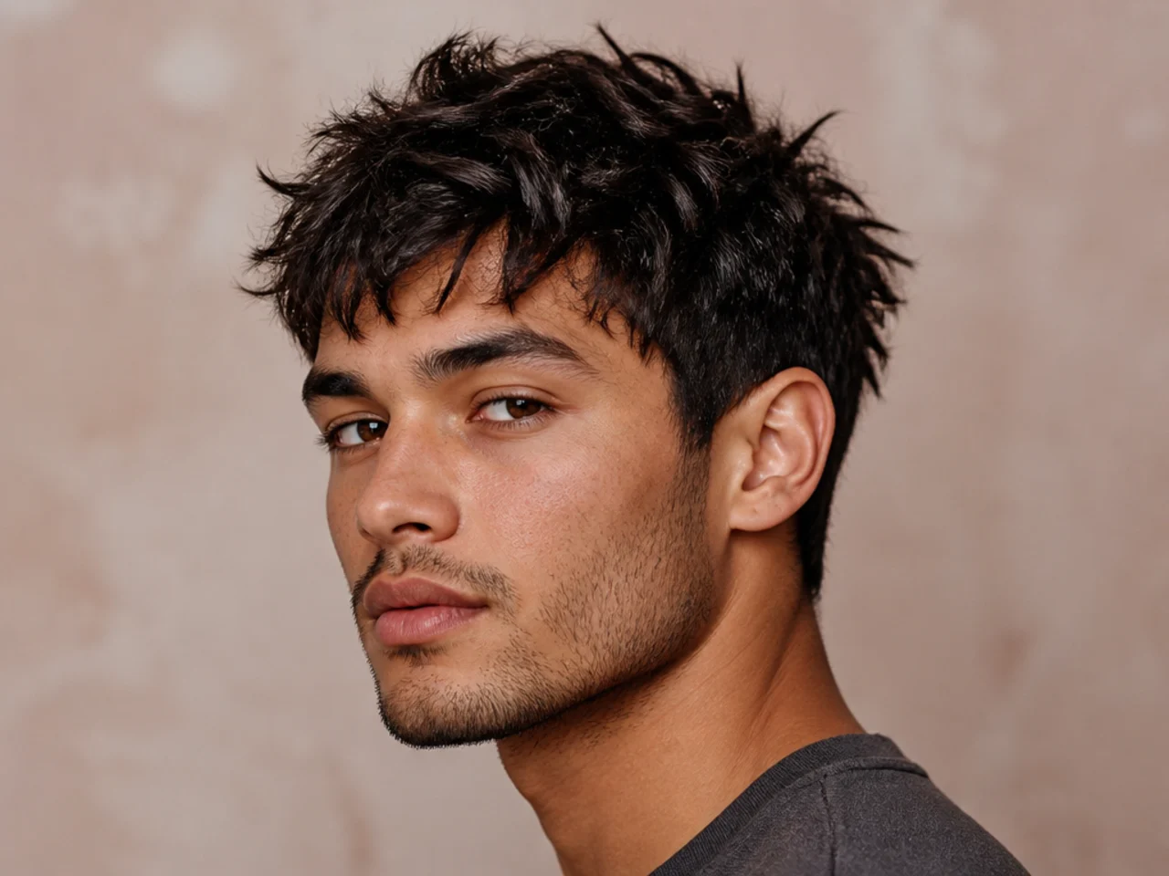 Short Scruffy Hair