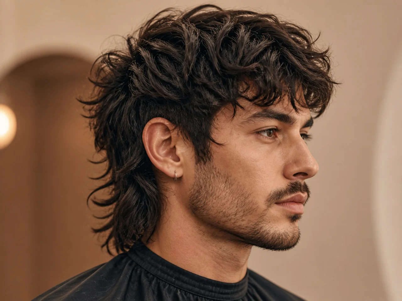 Textured Messy Mullet