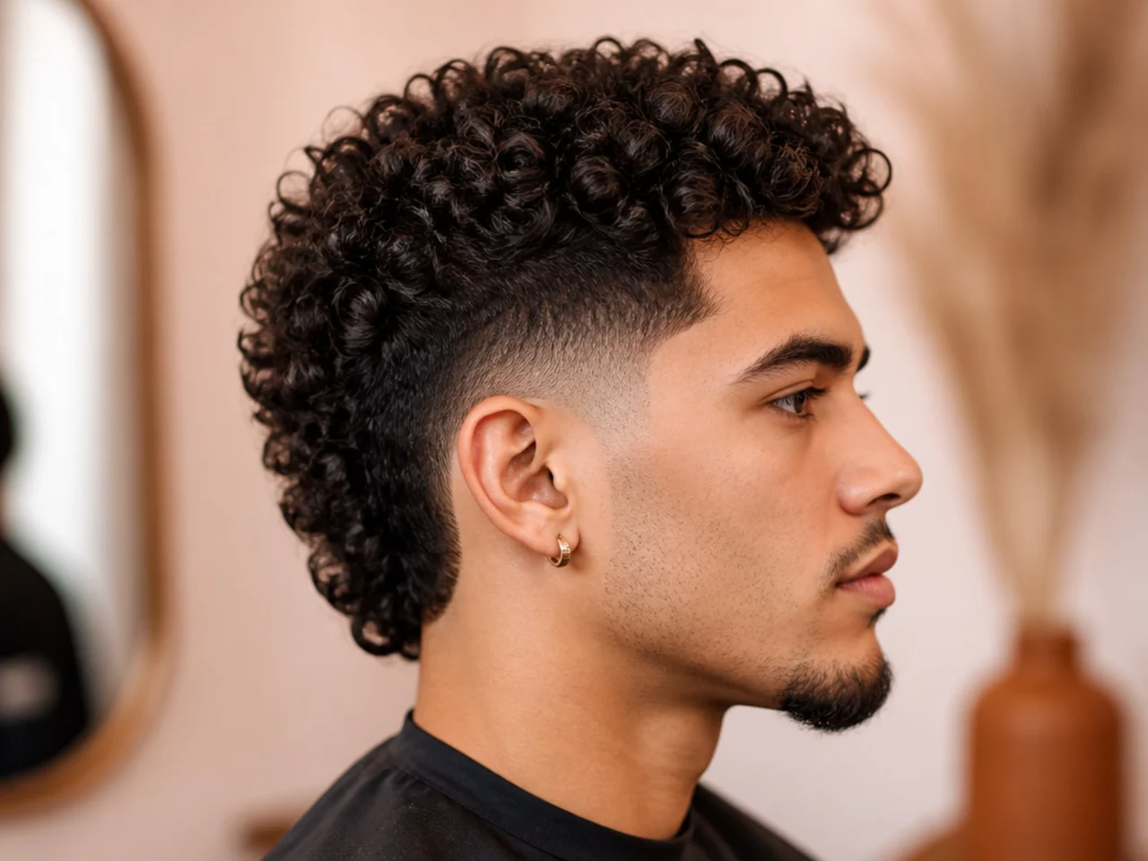 How to ask your barber for a mid burst fade