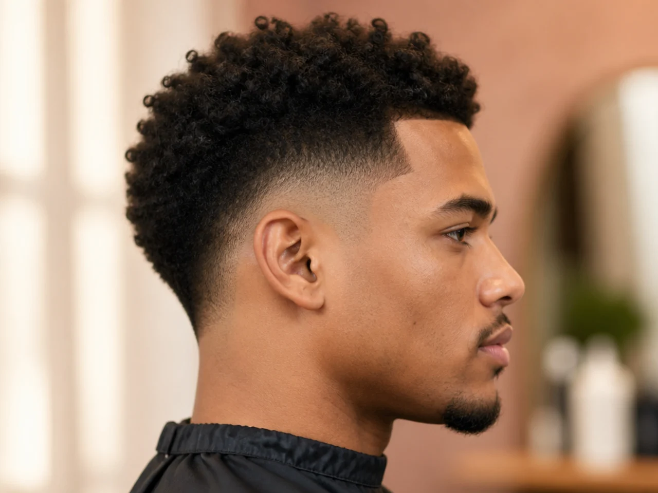 A mid burst fade