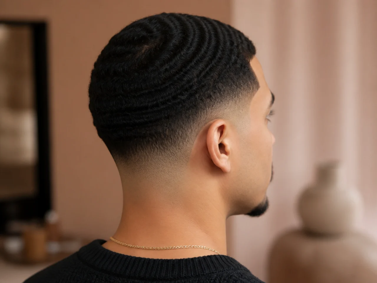 Mid fade waves at week three