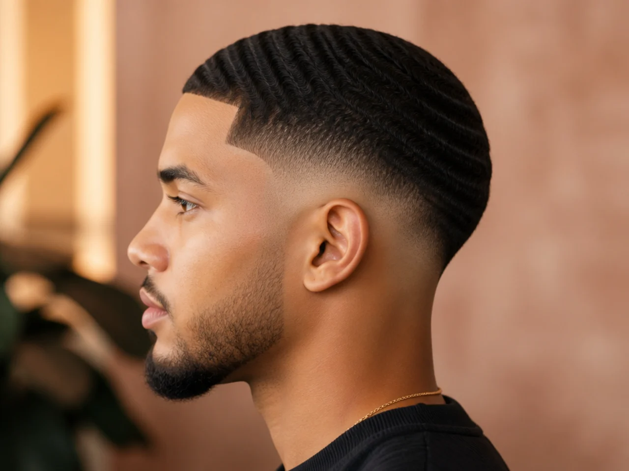 Waves with a mid drop fade