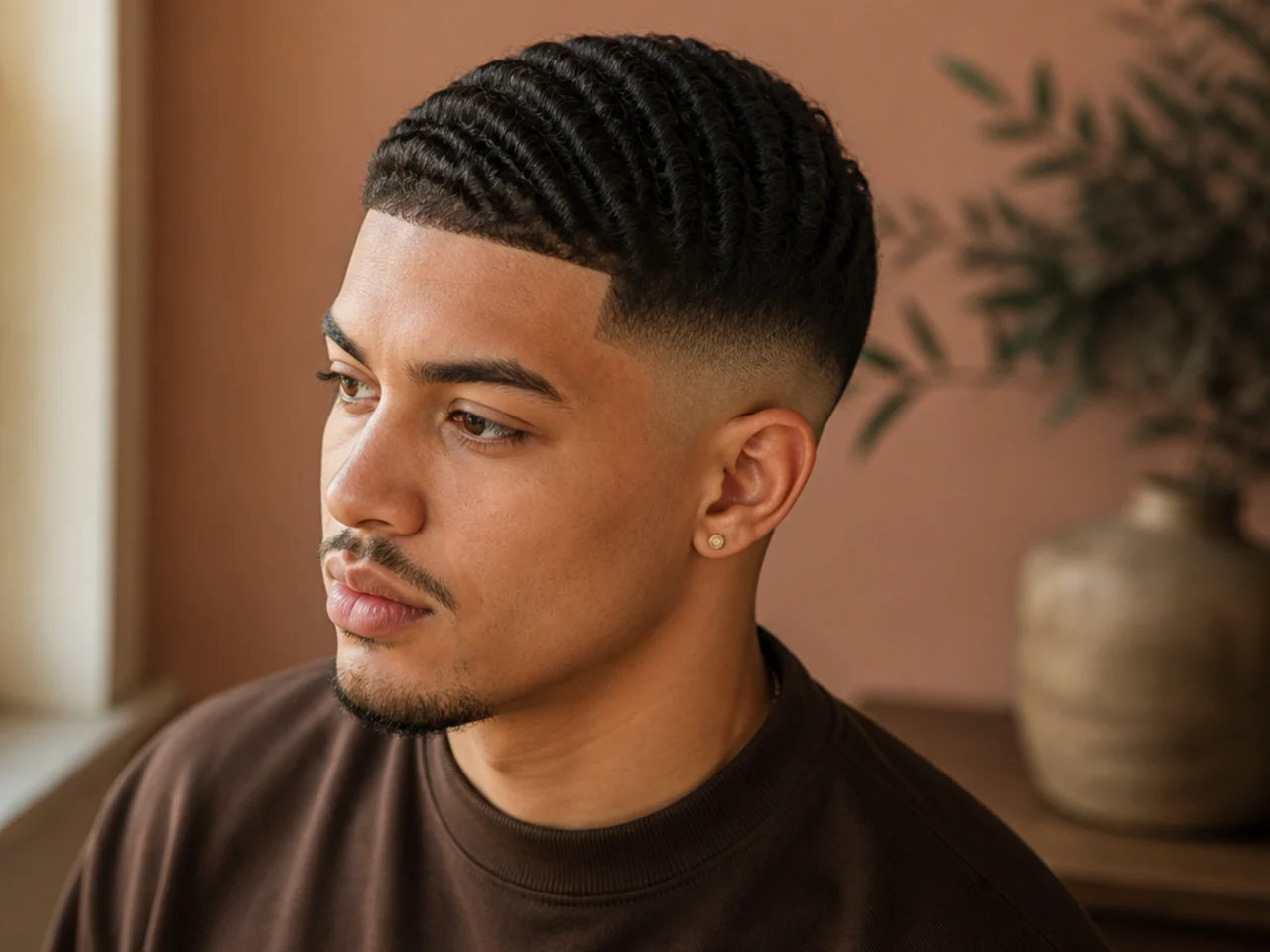 Shallow waves over a mid fade