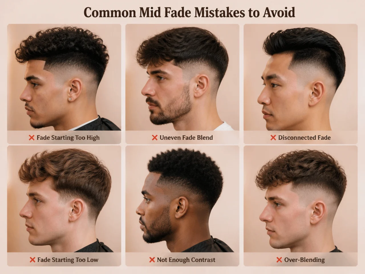 Common Mid Fade Mistakes to Avoid